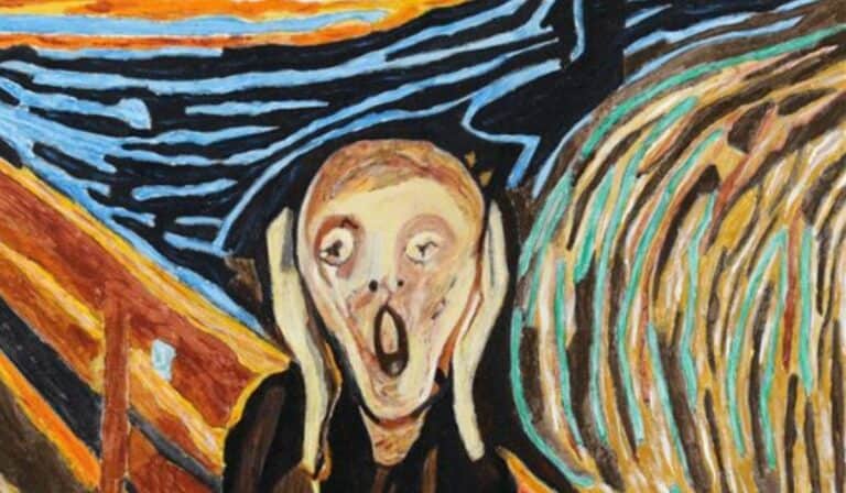 De Schreeuw van Munch: angst op doek gevangen