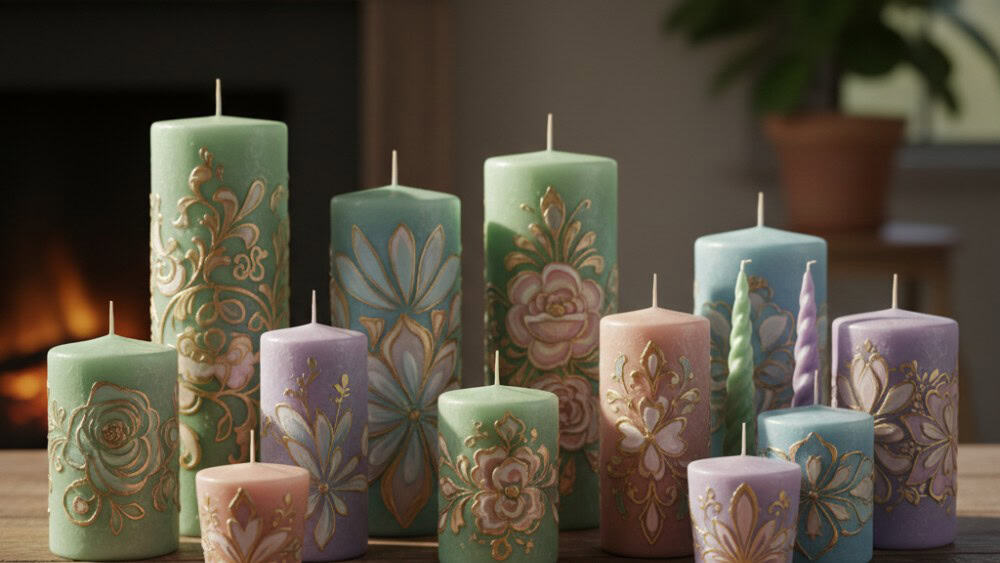 Kaarsen schilderen