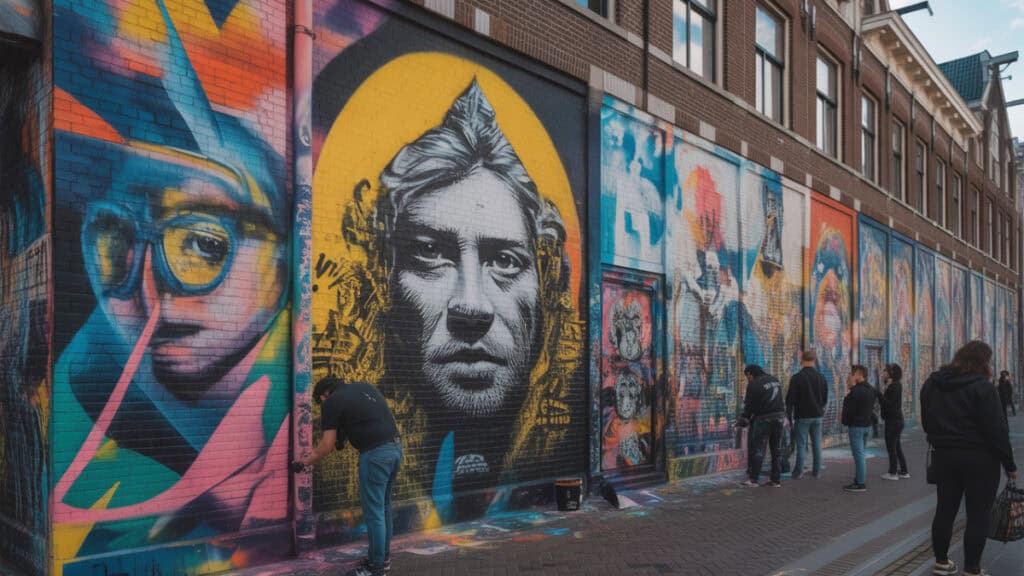 Street art kunstvorm technieken