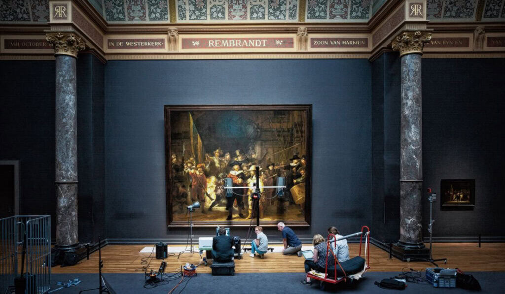 Nachtwacht Schilderij