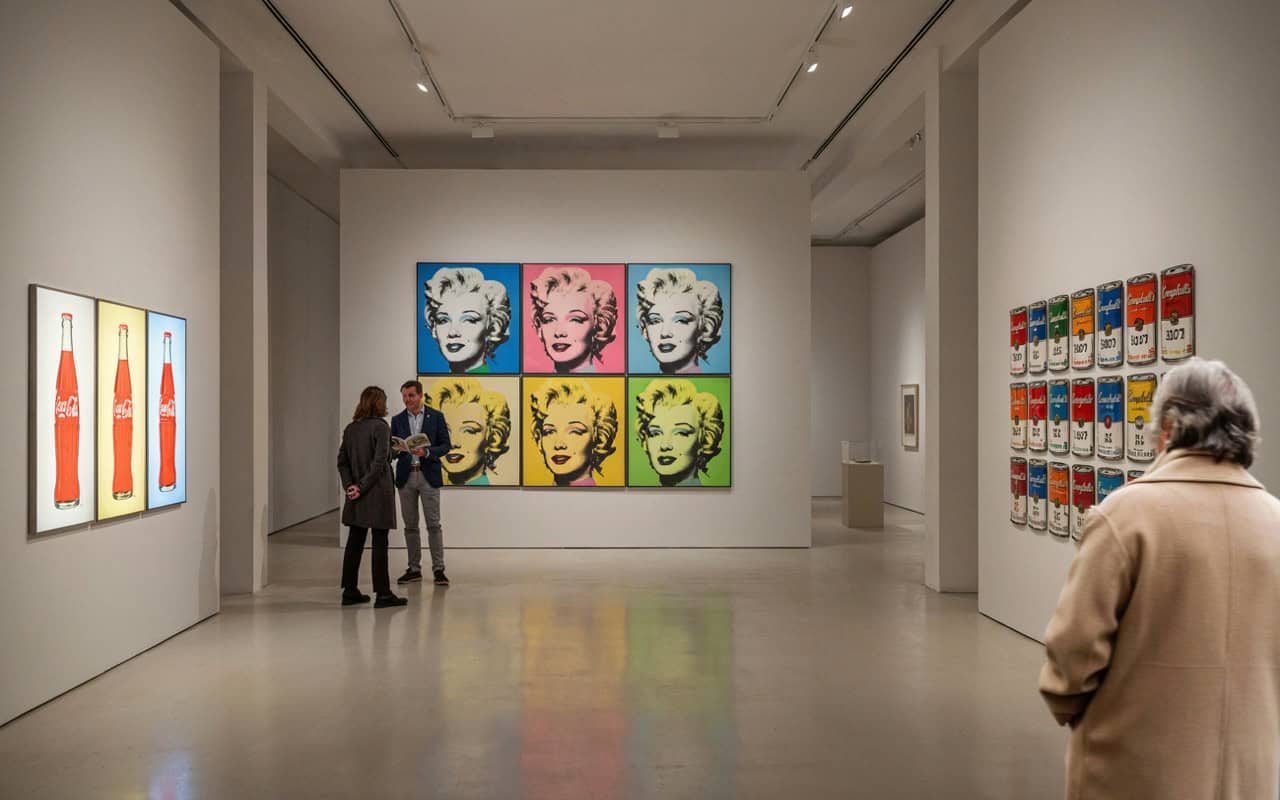 Andy Warhol Schilderijen en Pop Art Kunstwerken