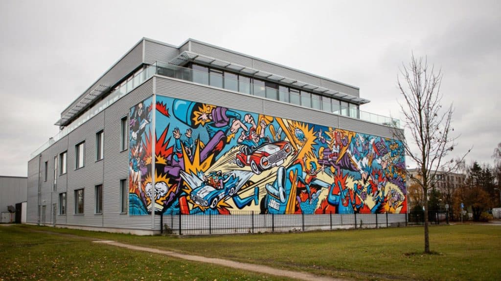 Street art route