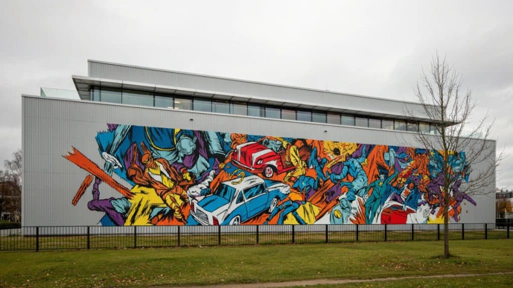 Street art route